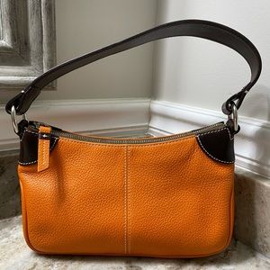 Dooney and Bourke Orange Leather Purse